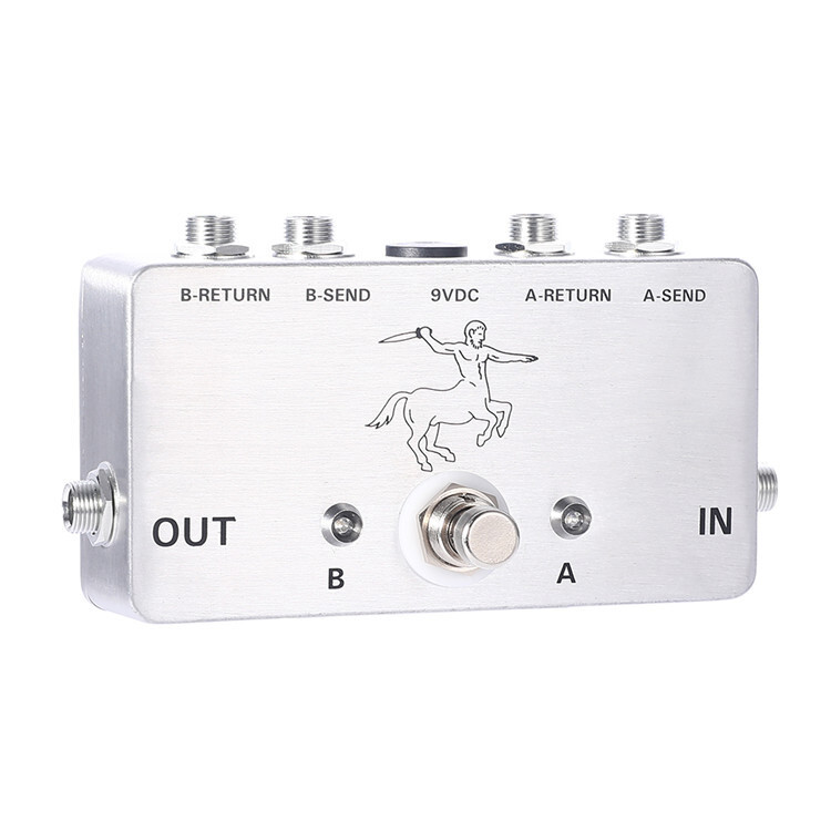 Handmade A/B Guitar Looper Pedal Switch Ture Bypass Effects Pedal