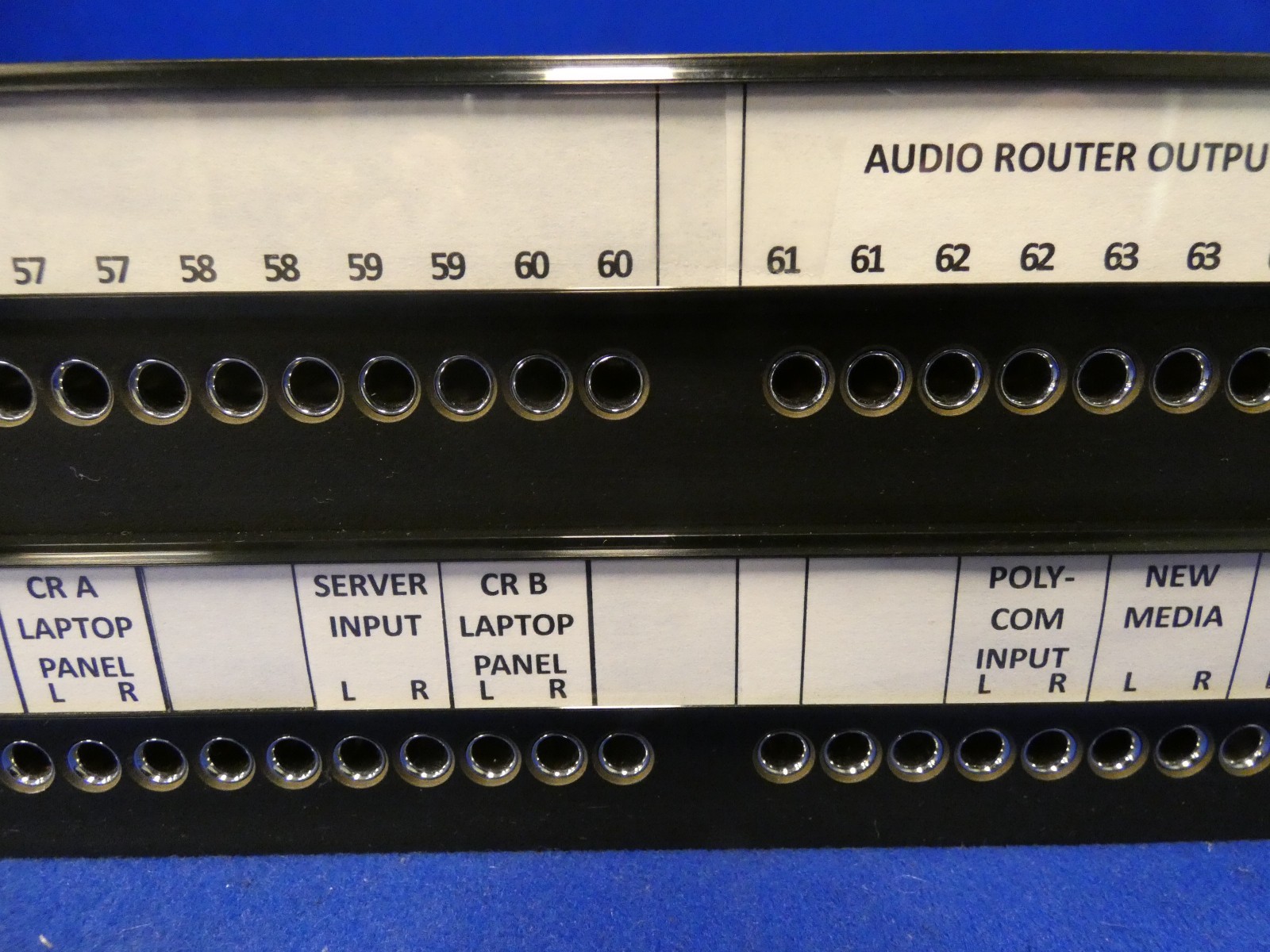 Audio Accessories 2x48 Half-Normalled Bantam Audio Patchbay