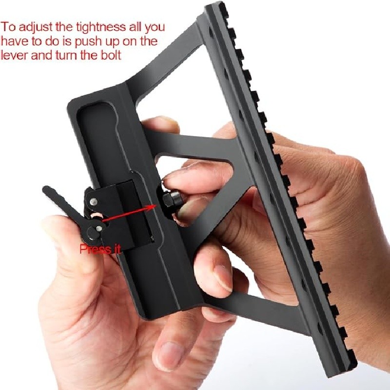 QD Side Rail Mount Red Dot Scope Mount 20mm Single Picatinny Scope Mount