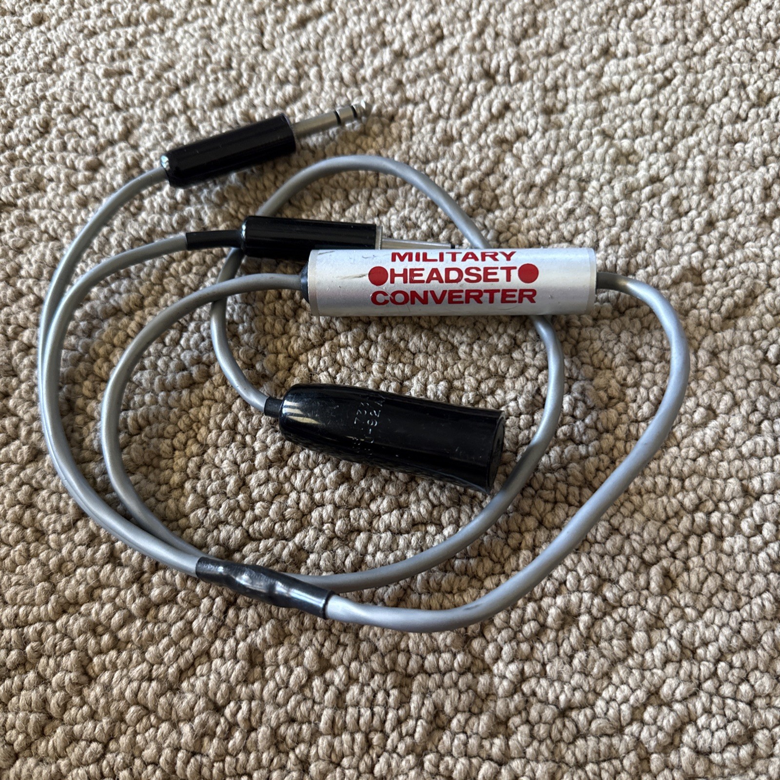 Audio Com Electronics Military Headset Converter Reno Nevada Aviation Cable