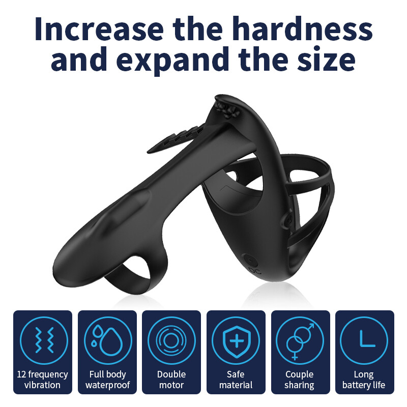 Electric Penis-Extender-Enlarger-Men Enhancer Ball-Stretcher-Sleeve-Girth-Ring