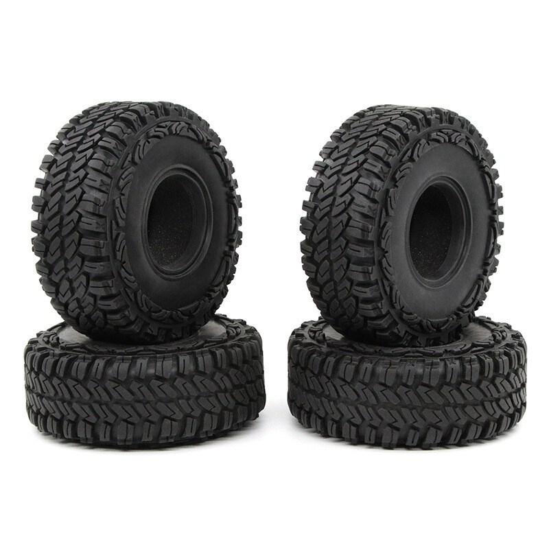 4PCS 120mm 1.9" Tires Tyre for 1/10 Axial SCX10 90046 D90 TRX-4 RC Rock Crawler