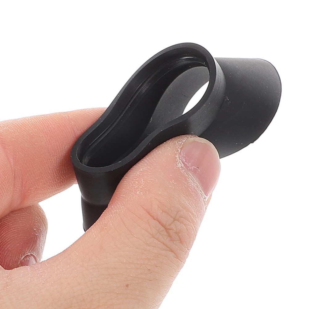 4Pcs Soft Rubber Eyepiece Shield Caps Durable Protective Covers for Microscope