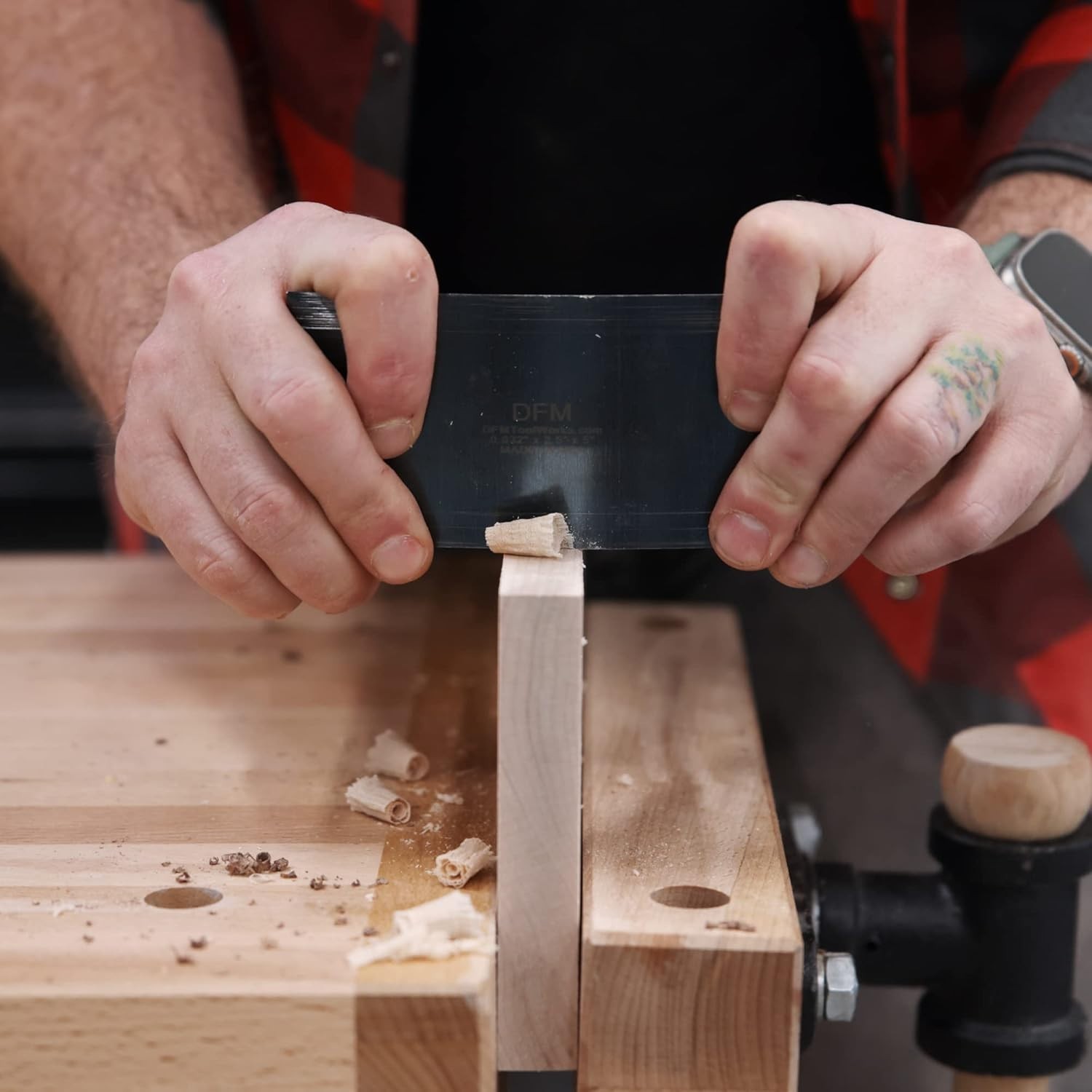 Rectangle Card Scraper - Precision Cabinet Multi-use Scraper for Woodworking,...