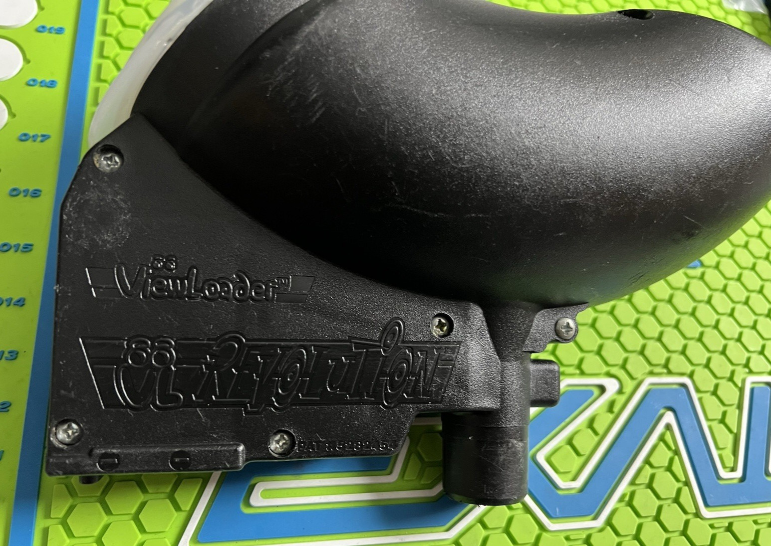 VIEWLOADER REVY VL REVOLUTION OG PAINTBALL LOADER HOPPER - BLACK (READ) -TESTED