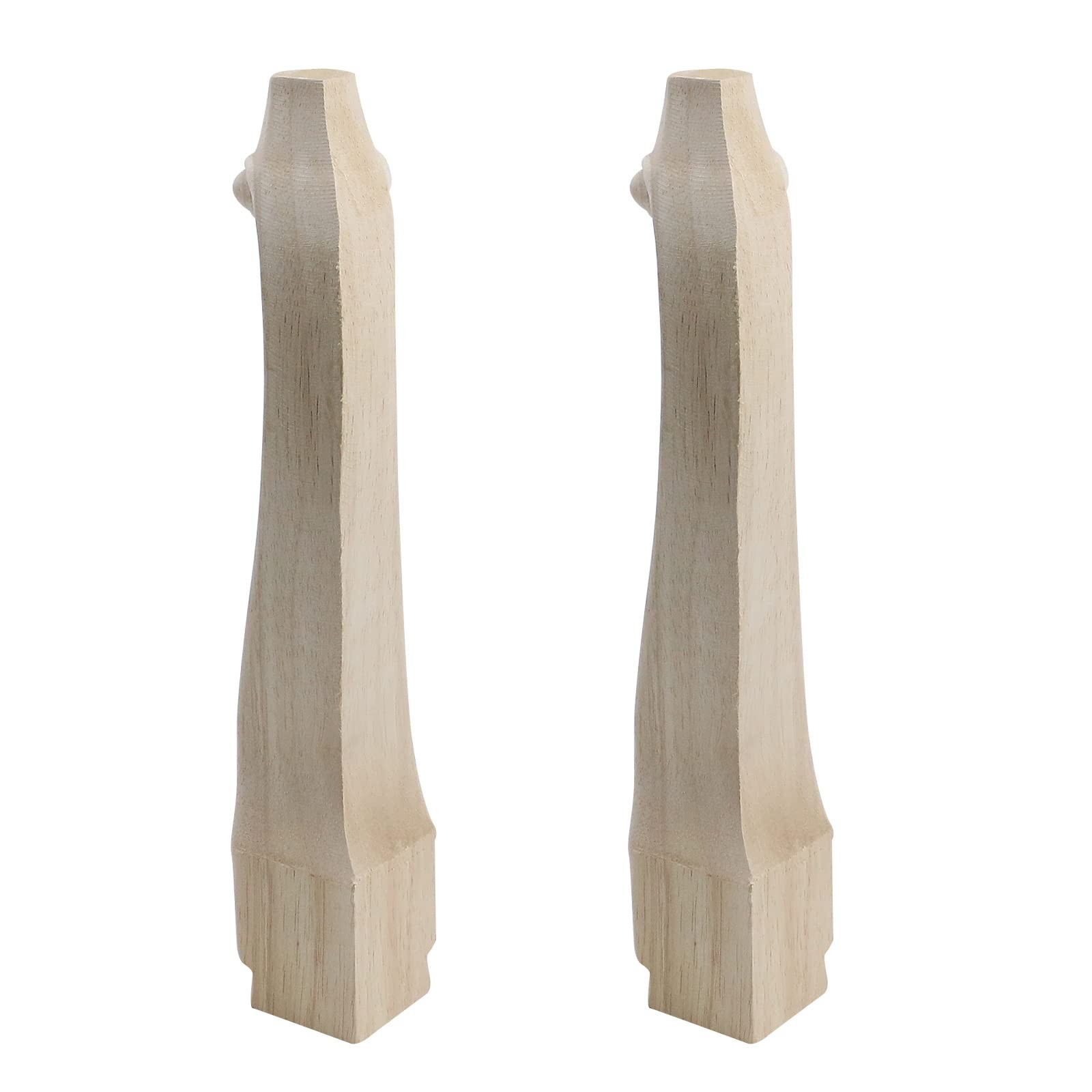 T Tulead 300mm/11.8" Height Wooden Furniture Legs Unfinished Sofa Feet Replac...