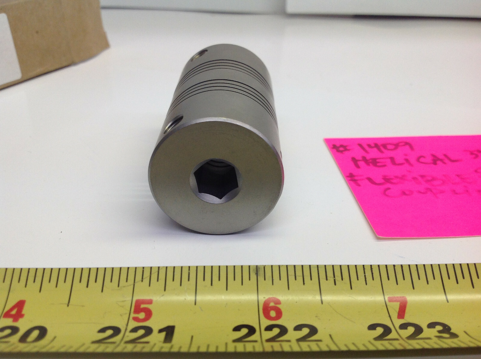 Helical 3370-20-12 Flexible Shaft Coupling hex/round (#1409-67)