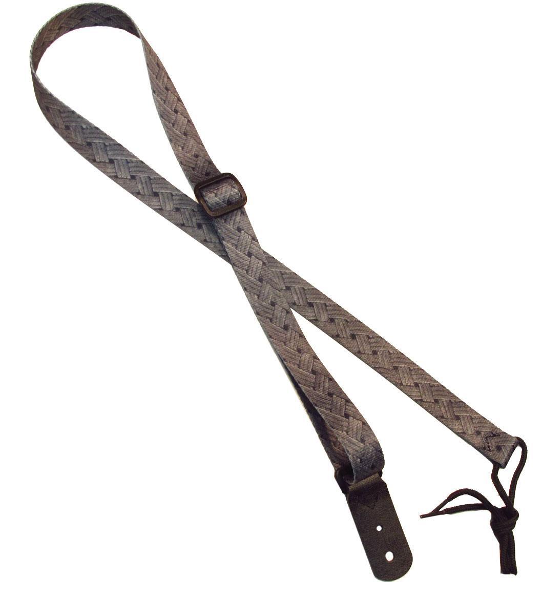 Legacystraps Mandolin Strap Ukulele Strap Titanium Braid Pattern