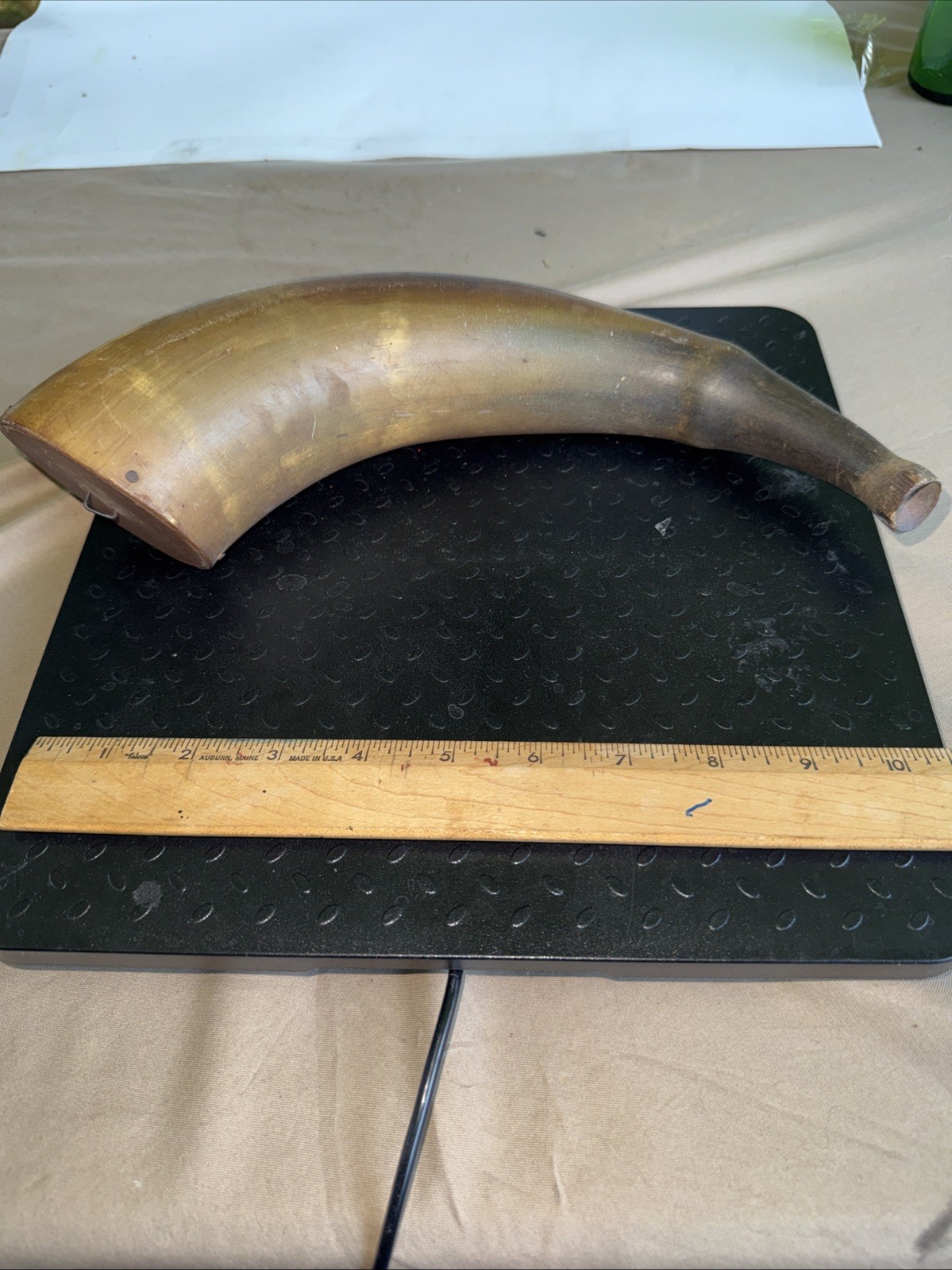 Vtg. Black Powder About 9"in.
