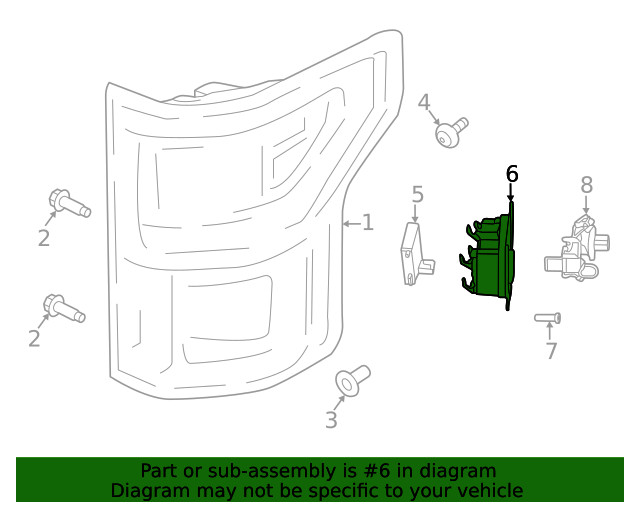 Genuine Ford Bracket ML3Z-14D189-N