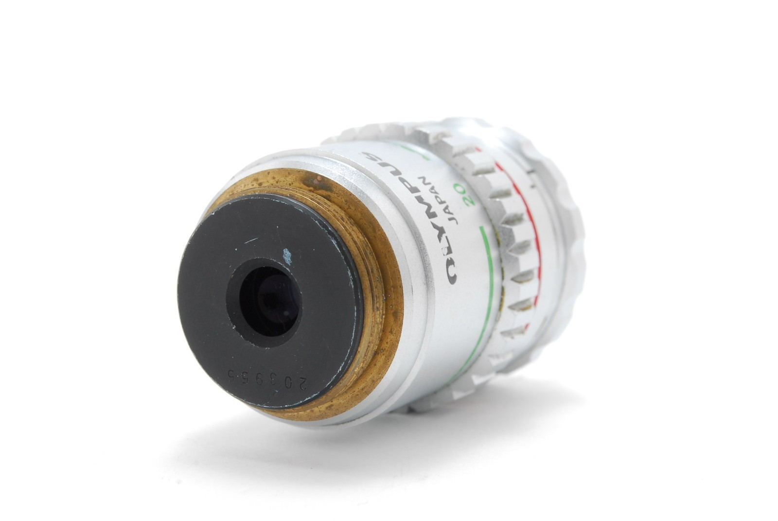 [AS-IS] Olympus LWD CD PLAN 20 PL 0.40 / 0-2 Microscope Objective From JAPAN