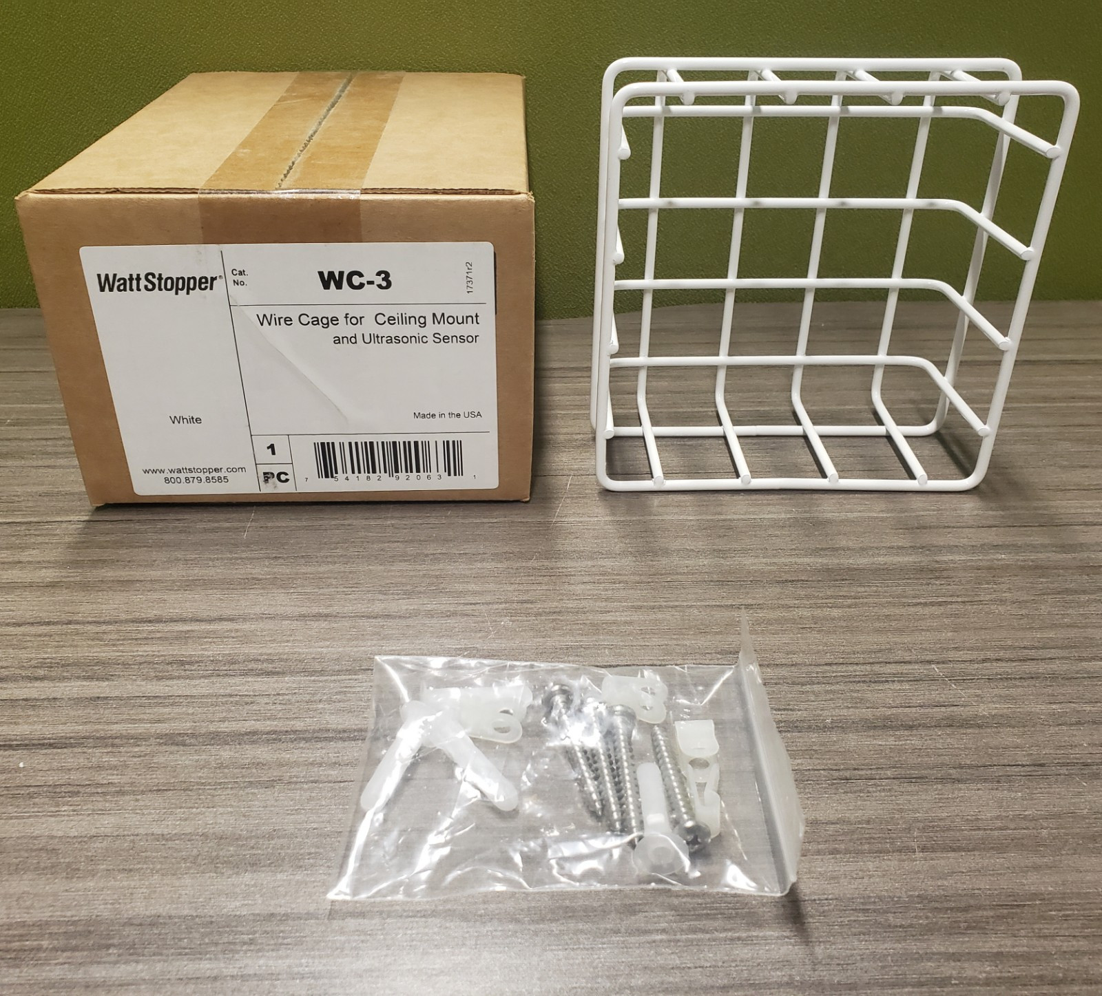 New Legrand WC-3 WattStopper Wire Cage For Ceilling Mount & Ultrasonic Sensor