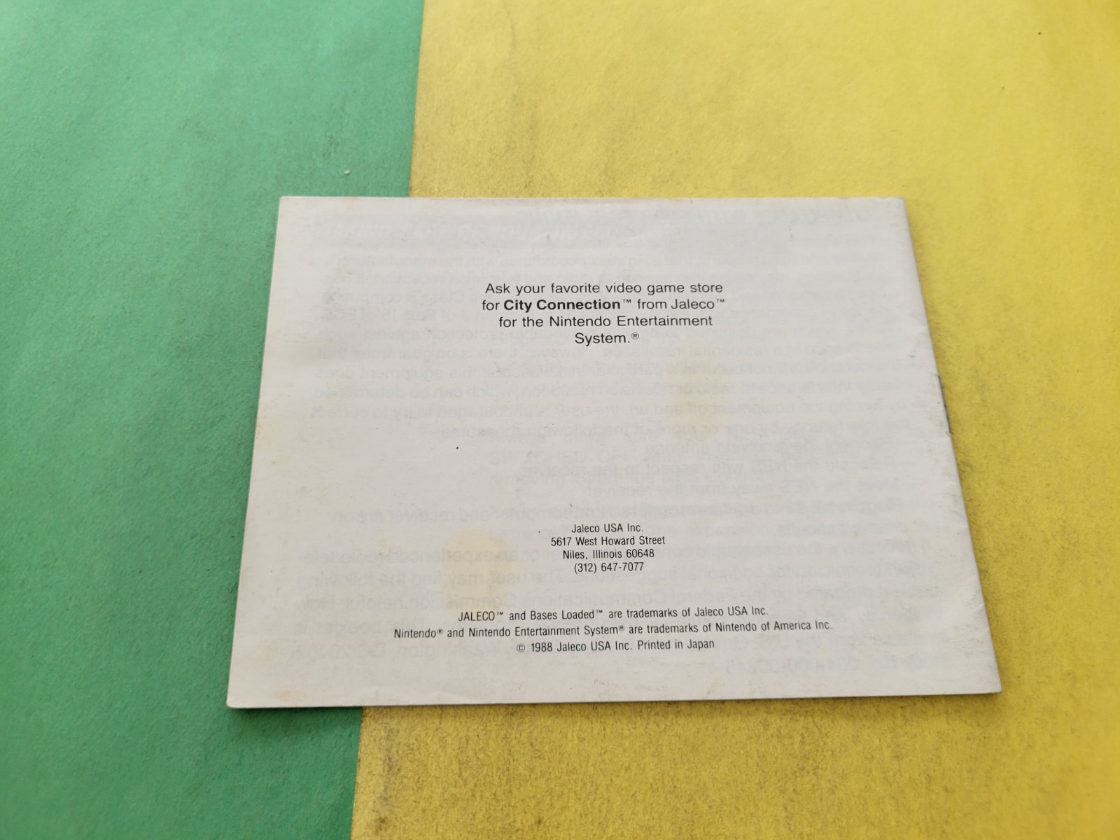 bases loaded nes manual