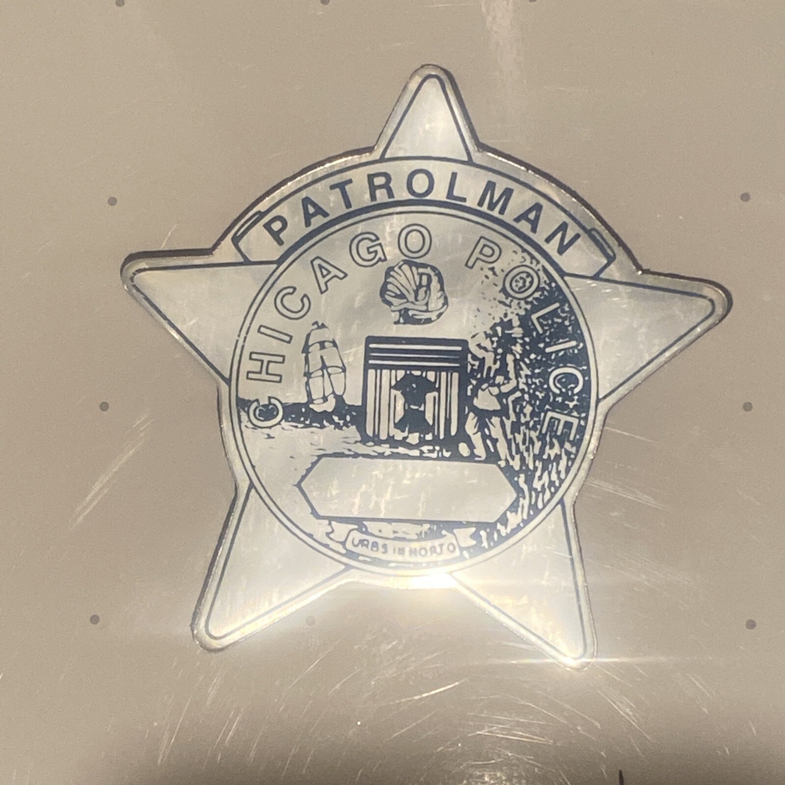 City Of Chicago Police Patrolman Star 3” Magnet