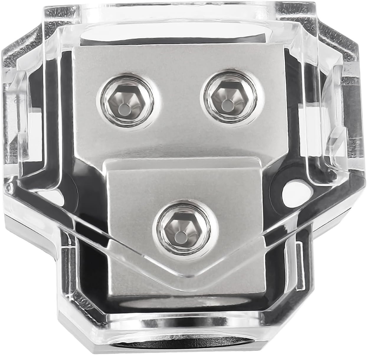 2 Way Power Distribution Connecting Block 1X0/2/4 Gauge Input 2X4/8 Gauge Output