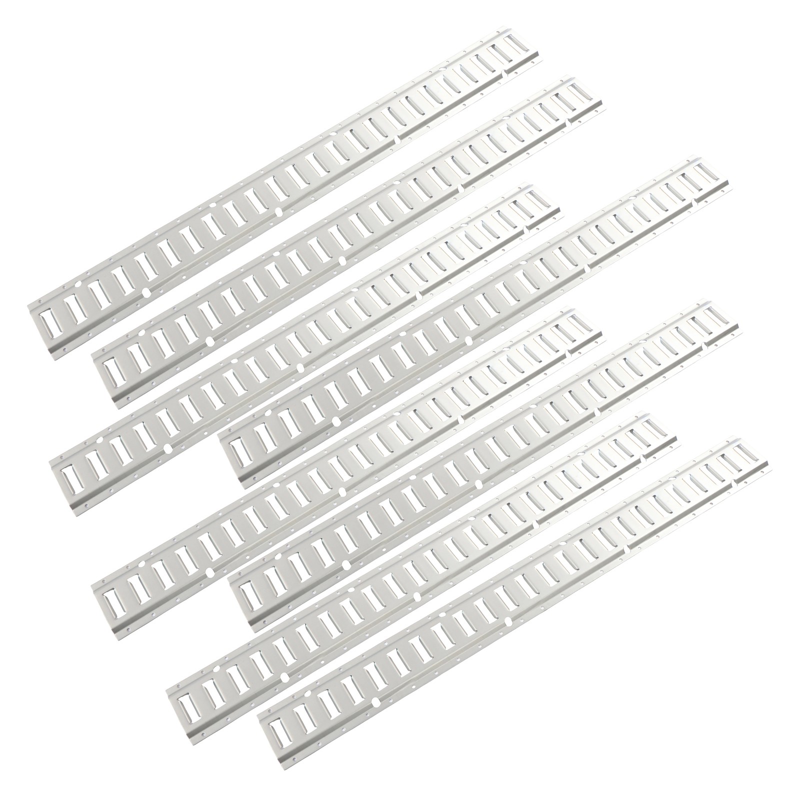 New E Track Tie Down Rail Kit 4' 8 Pack 2000lbs Galvanized Steel Fit For Trailer