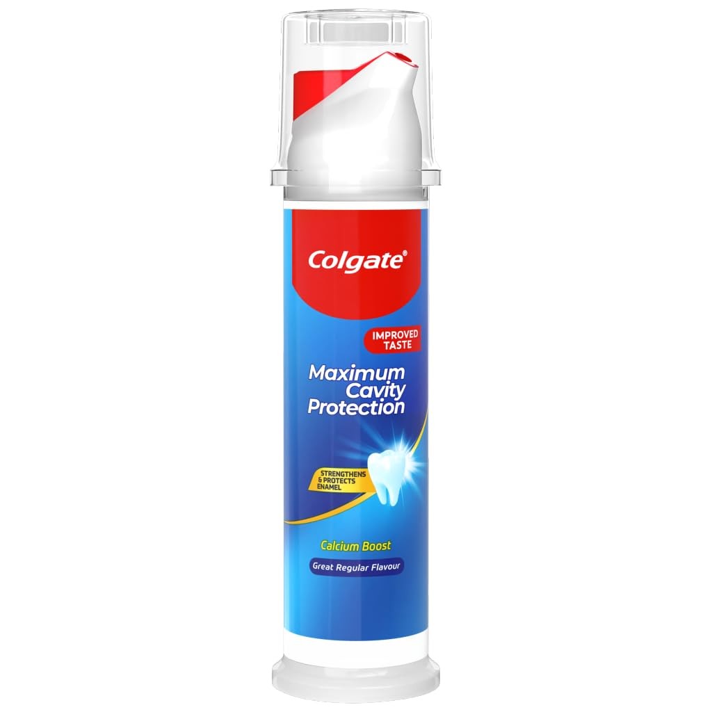 Colgate Toothpaste 100ml, Pump 3.38 Ounce (Pack of 3)