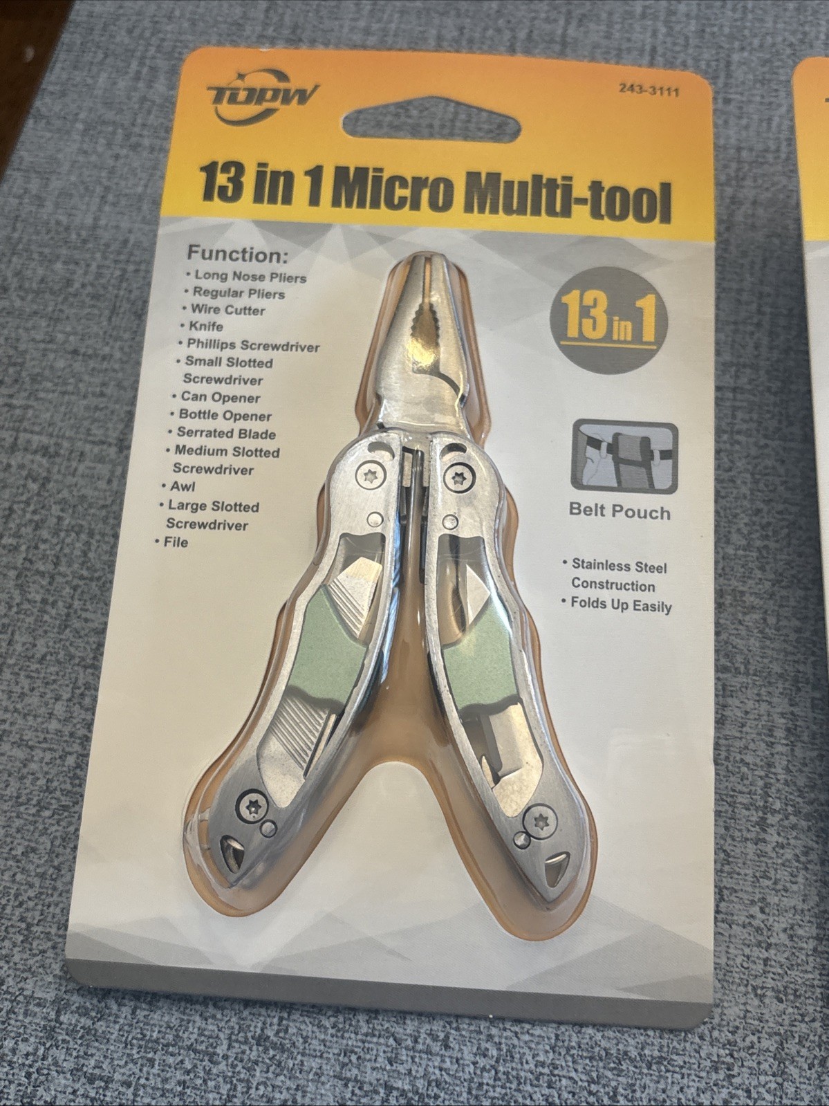 13 in 1 Micro Multi-tool Stainless Steel TDPW