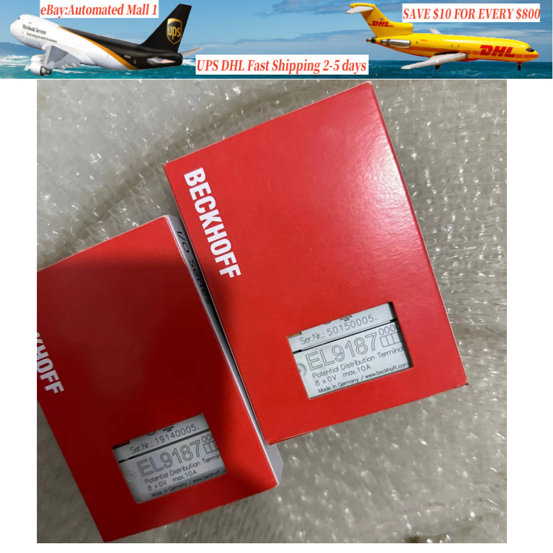 One New Beckhoff EL9187 EL 9187 PLC Moudule In Box Expedited Shipping