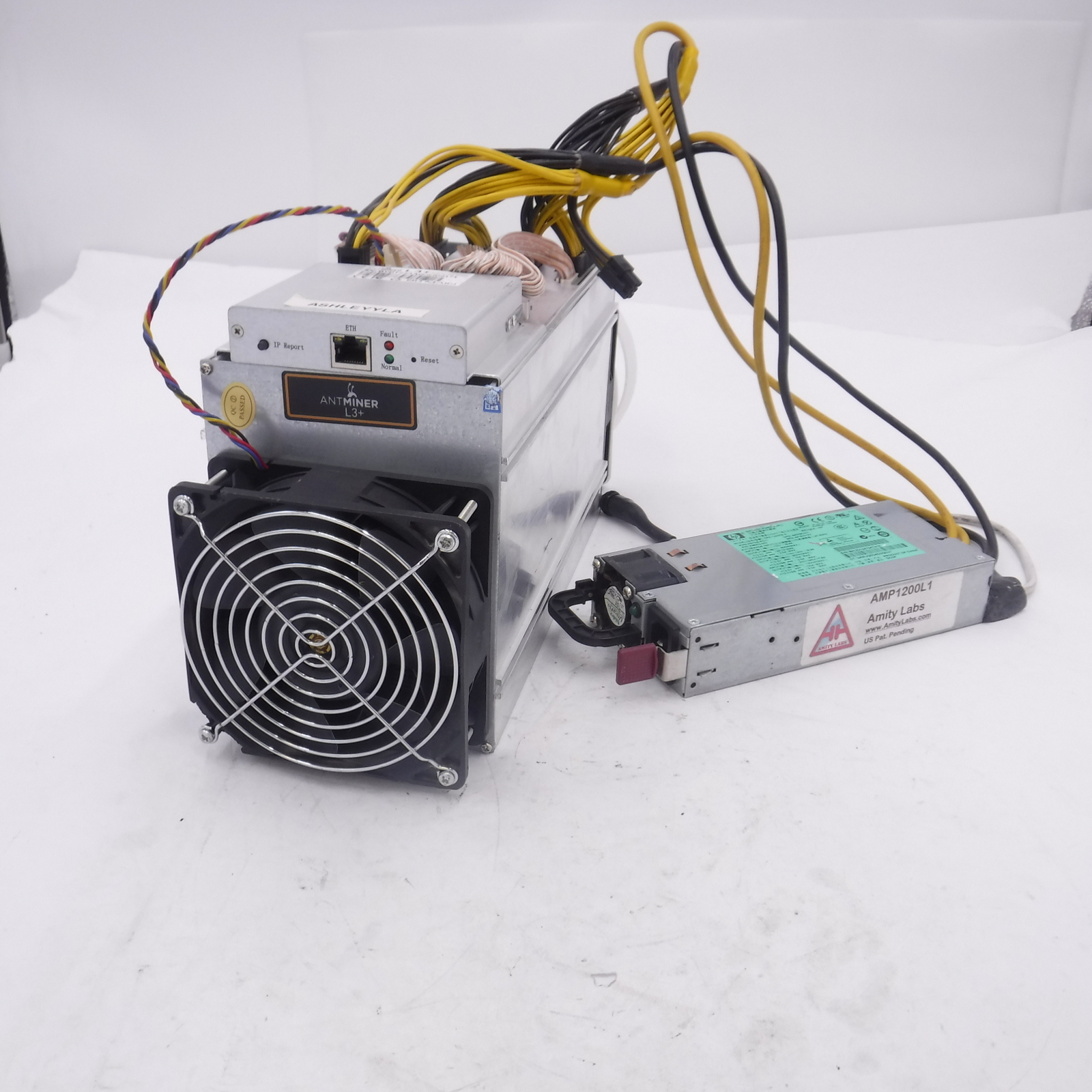 Bitmain Antminer L3+504M+Power Supply DPS-1200FBA 100V 800W