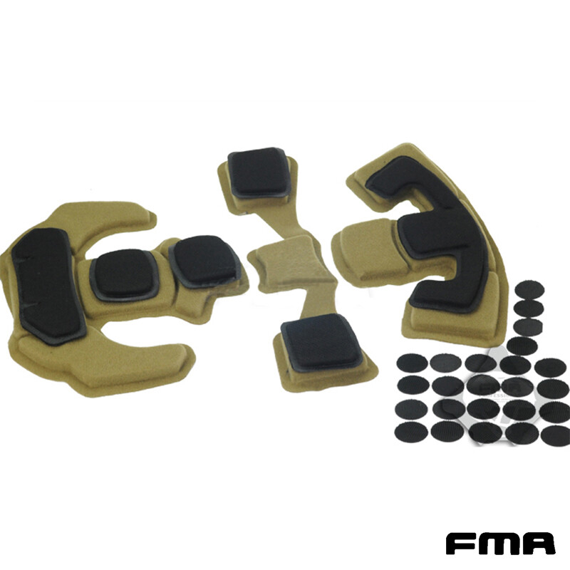 FMA Foam Pad Set For Airsoft Helmet Protector Upgrade Version Military Hunting