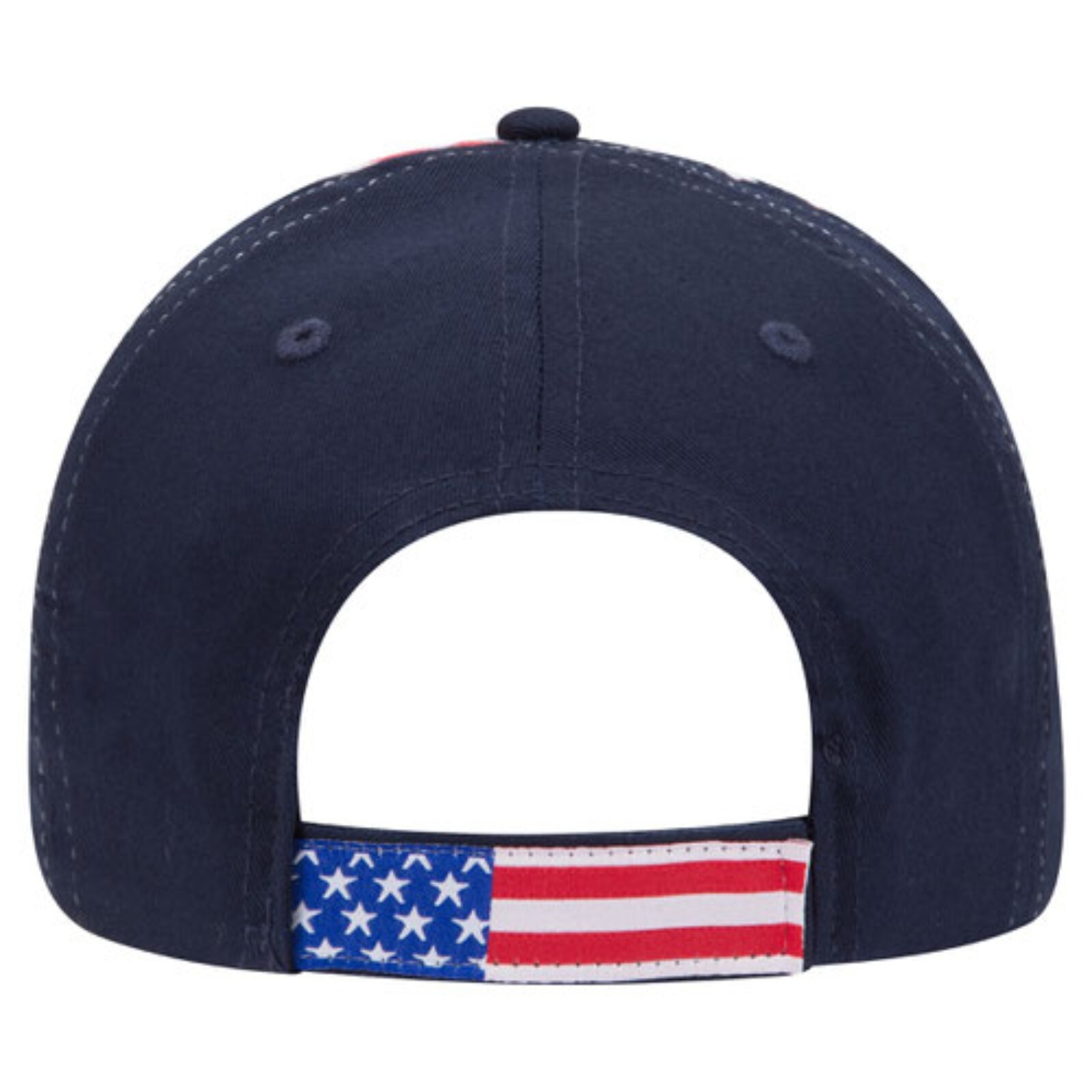 USS America CV-66 Embroidered Stars & Stripes Baseball Cap Hat Navy