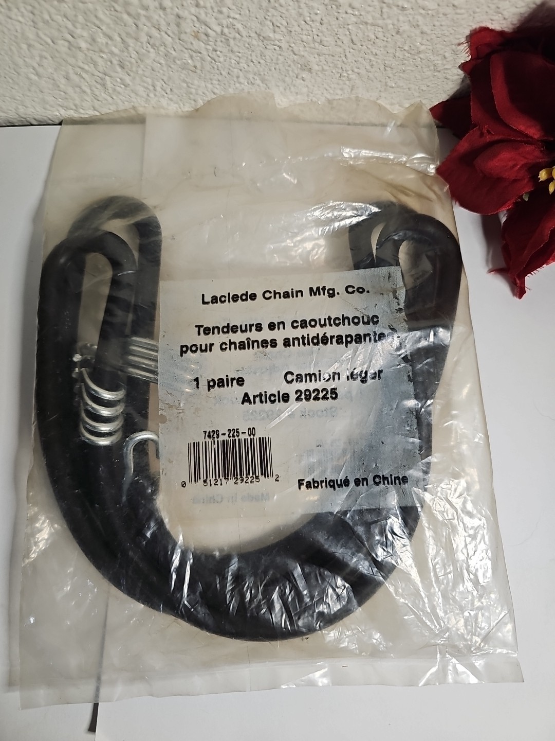 Laclede Rubber Adjusters Tighteners for Light Truck/SUV Tire Chains #29225 NEW