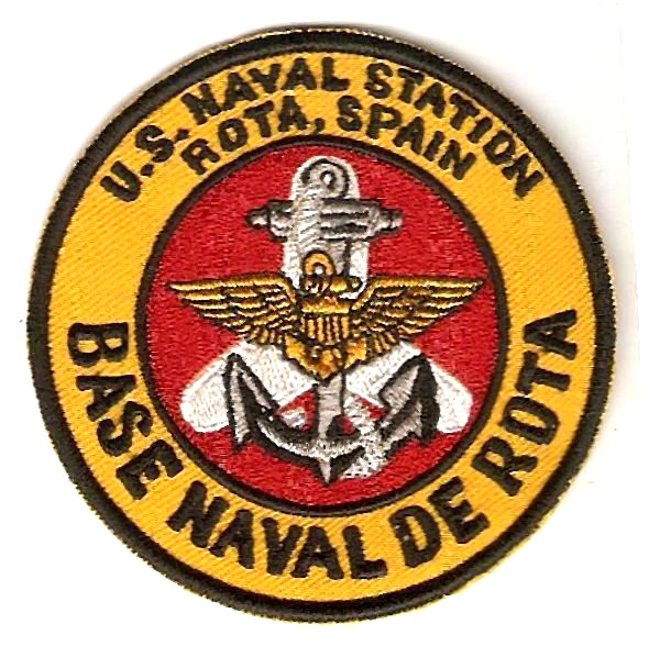US Navy USN Spain US Naval Station Rota Base Naval de Rota Espana NO TARIFF