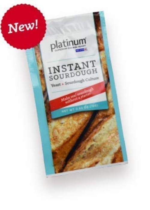 Instant Sourdough Yeast in 5 Convenient Packets - Elevate Your Baking