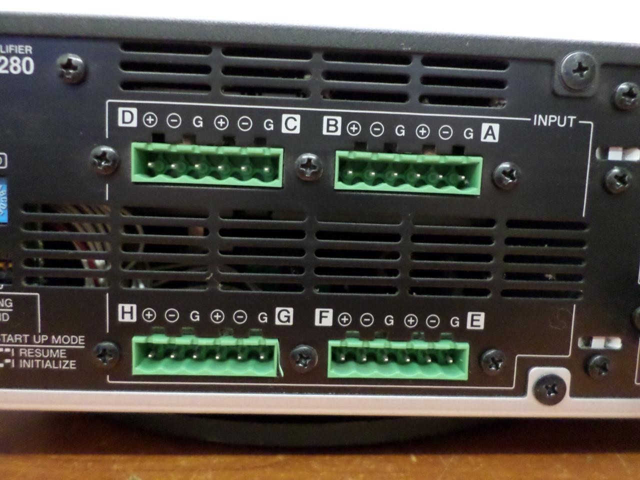 Yamaha XMV8280 8-Channel Power Amplifier