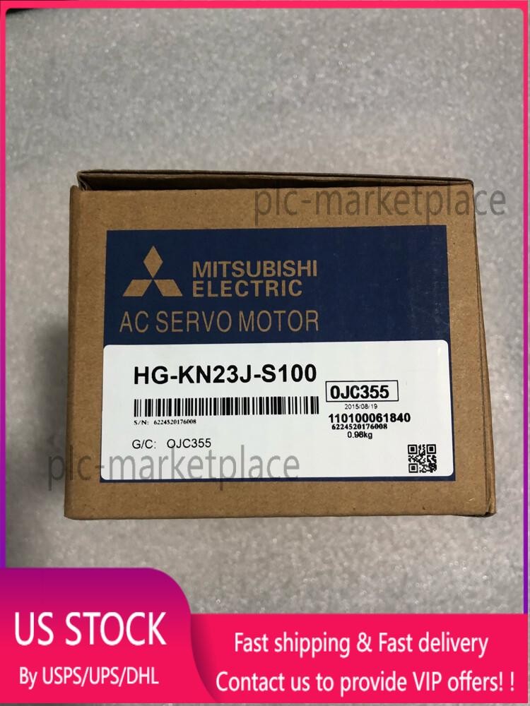 New HG-KN23J-S100 Mitsubishi AC Servo motor HGKN23JS100 1Y warranty by Fedex