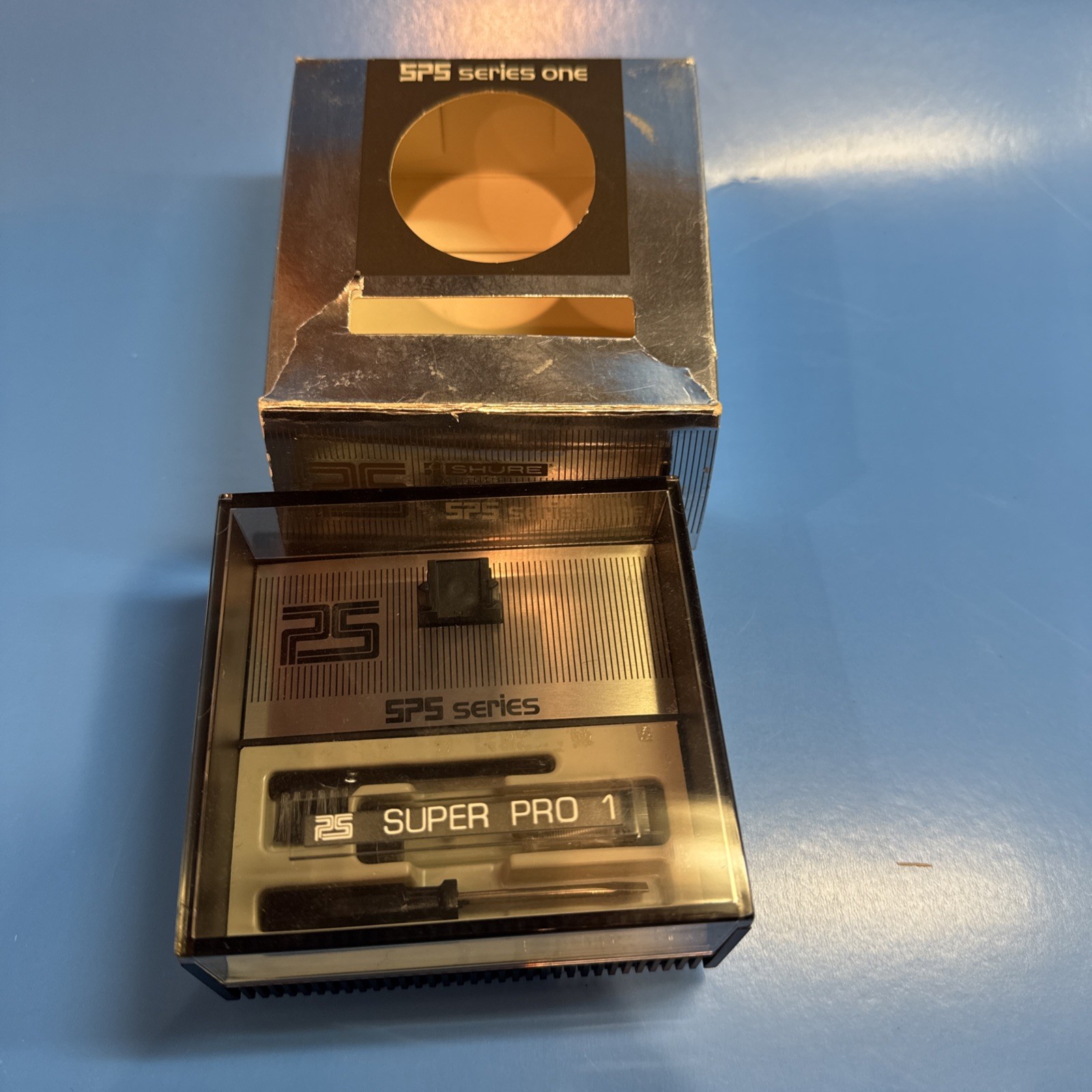 SHURE SPS SERIES LTD CARTRIDGE Stylus DISPLAY CASE Original Box