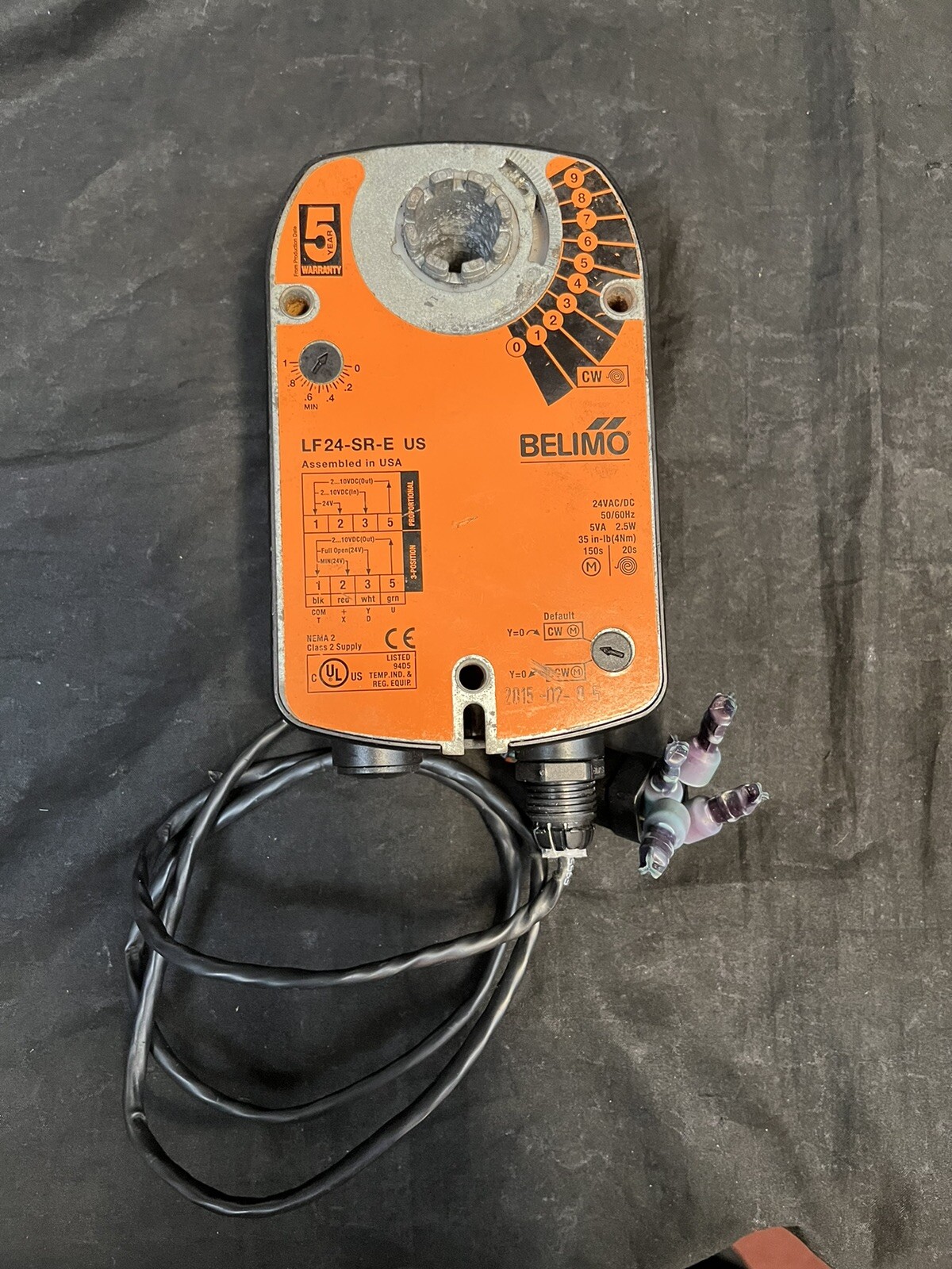 BELIMO LF24-SR US Spring Return Damper Actuator