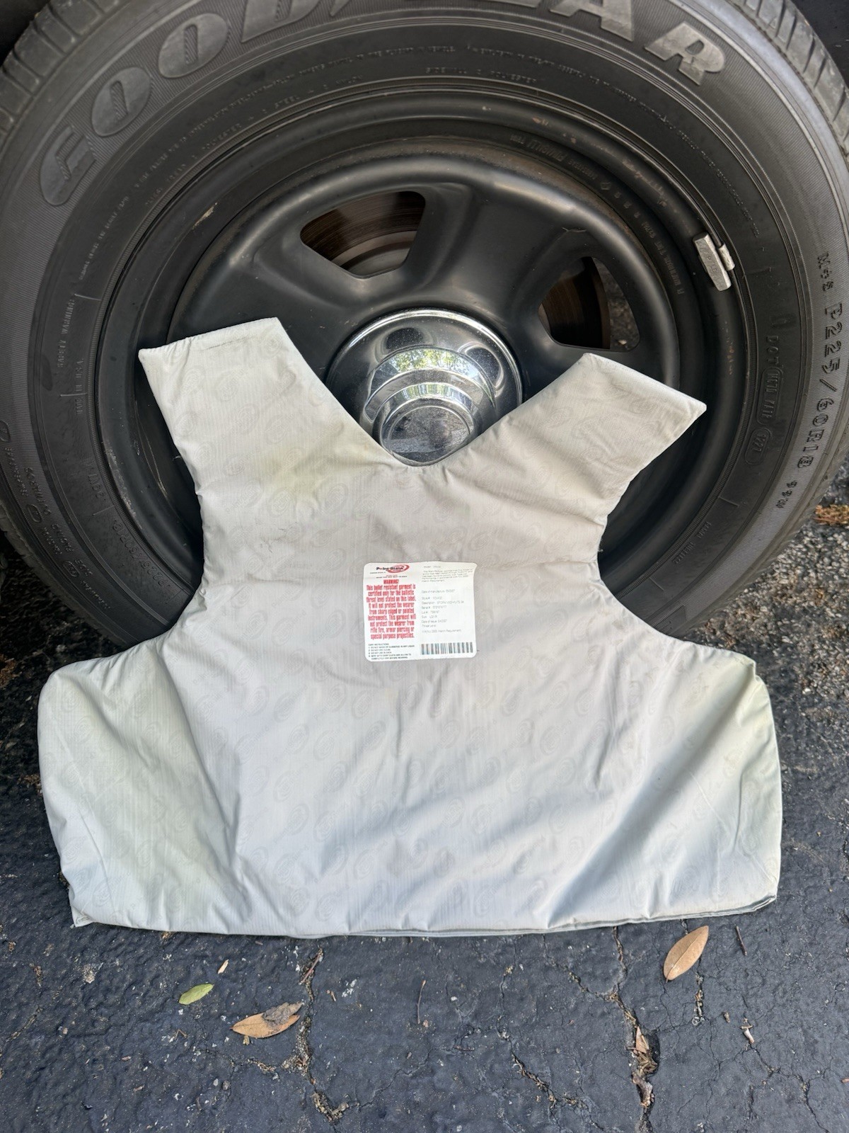 Point Blank Soft Armor Inserts Large Front/Back