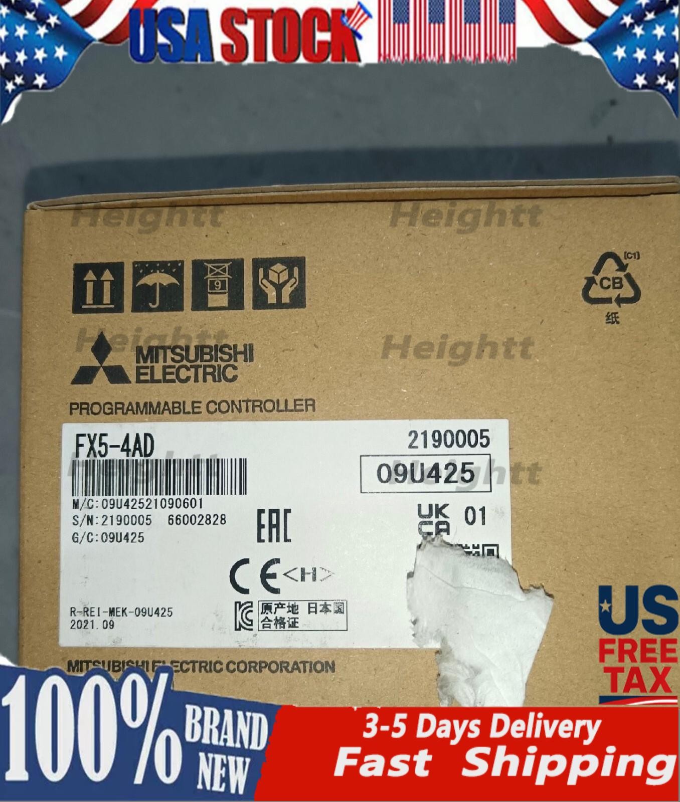 Mitsubishi FX5-4AD PLC Module 1PC New FX54AD Expedited Shipping