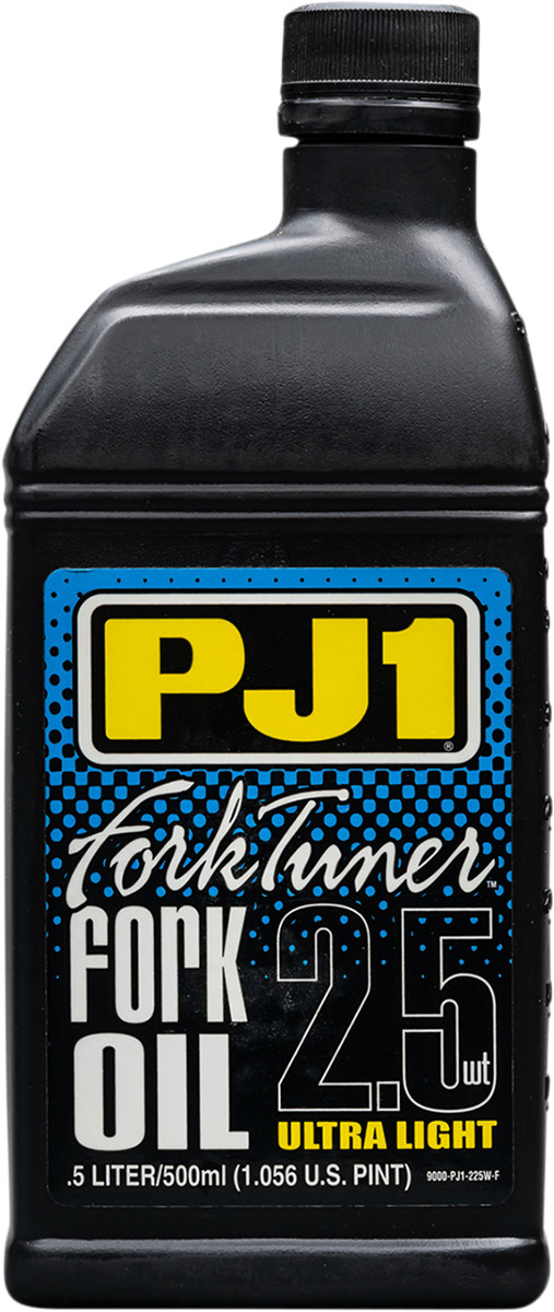 PJ1/VHT 225W Gold Series Fork Tuner Oil 2.5wt 500ml