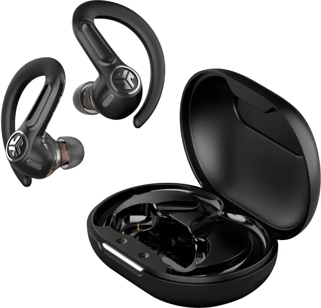 JLab Epic Sport ANC 3 Dual Driver Earbuds, iOS/Android, Sport Hook