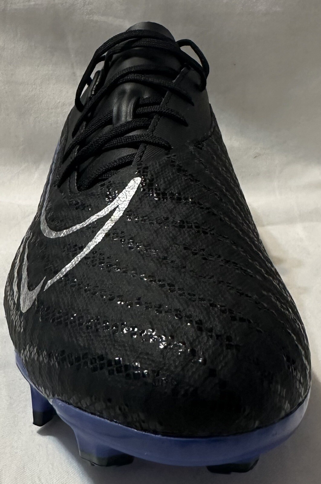 Nike Phantom GX Academy DF FG Soccer Cleat Black/Blue DD9473-040 Men’s Sz: 7