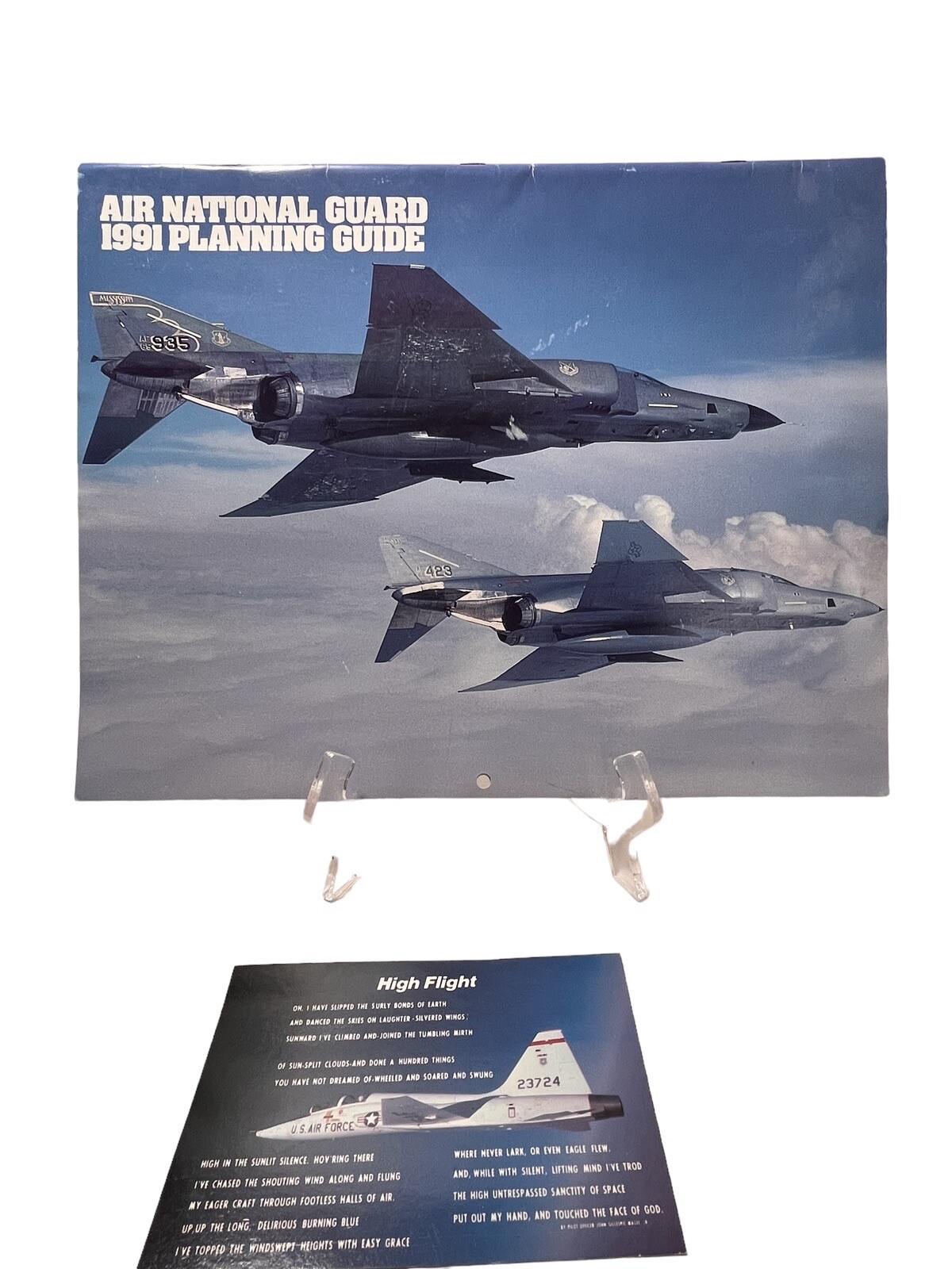 Air Force Planes calendar 1991 - Air National Guard