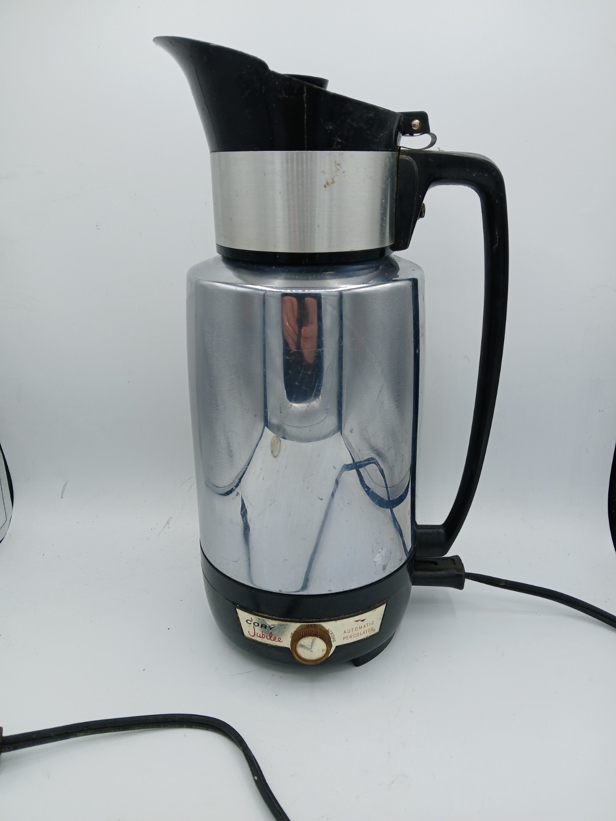 Electric Coffee Percolator Cory Jubilee Submers-Amatic  Model DPS 18 Cup MCM
