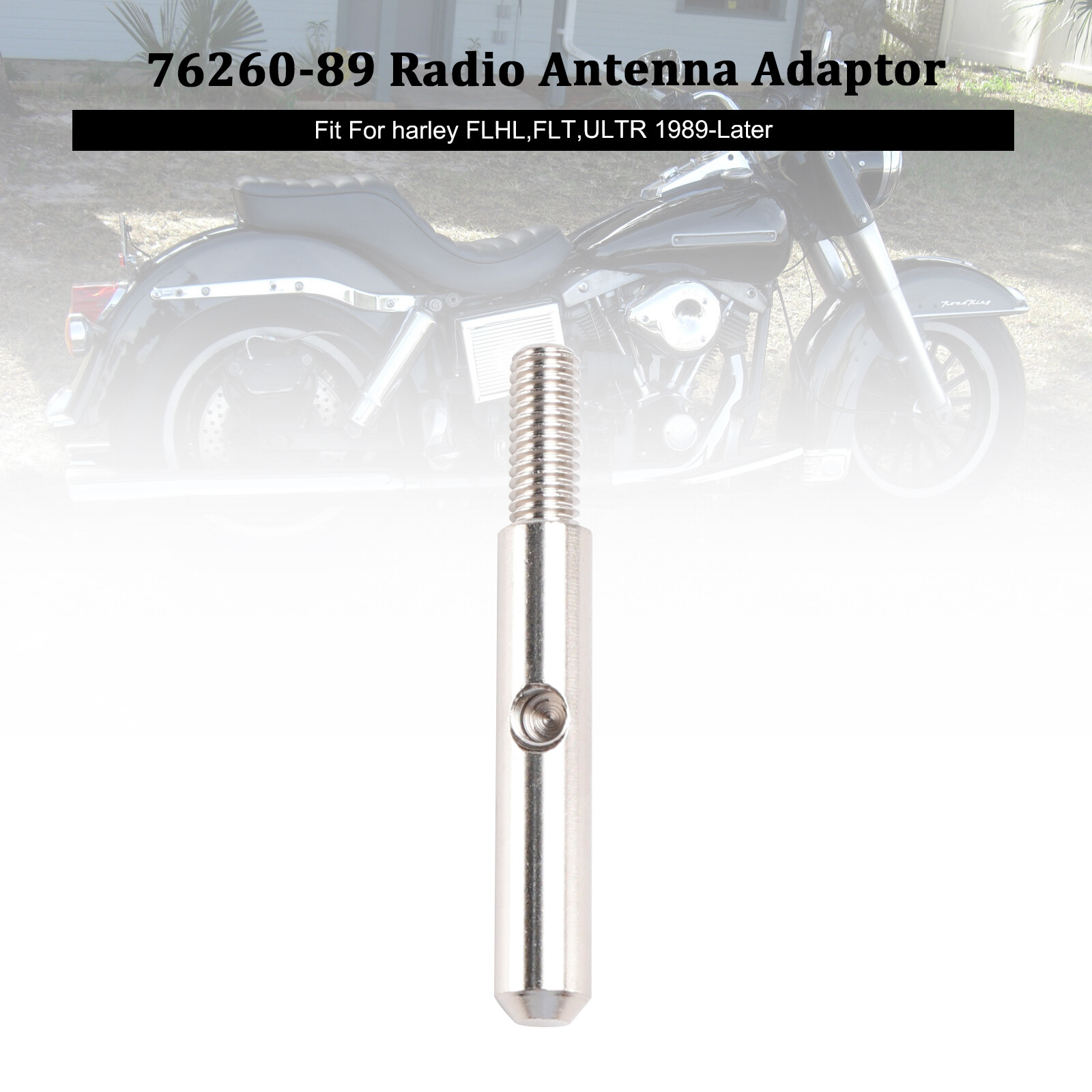 ULTR 1989+ FLT 76260-89 Radio Antenna Adaptor 7626089 Fit For Touring FLHL CA