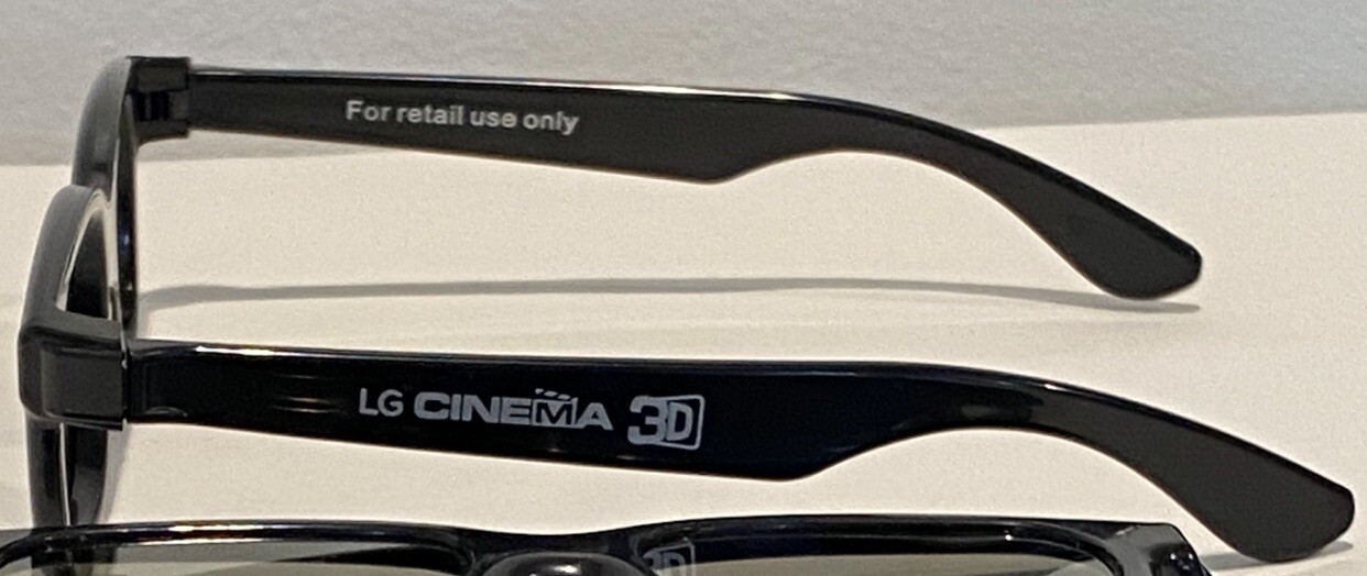 LG AG-F200 3D Glasses  LG Cinema 3D - 8 pairs For LG 3D LED HDTVs  Pre-owned