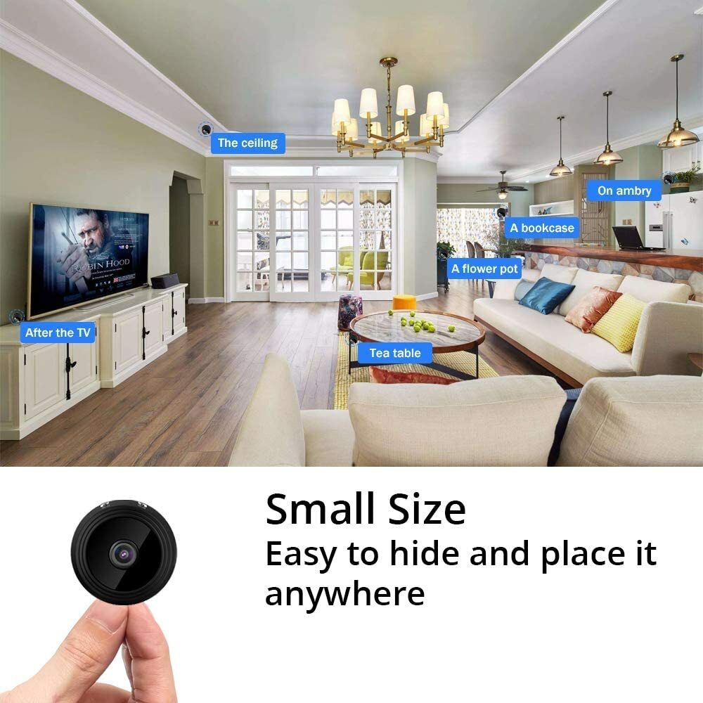 HD 1080P Mini Wi-Fi Camera Home Security DVR Cam