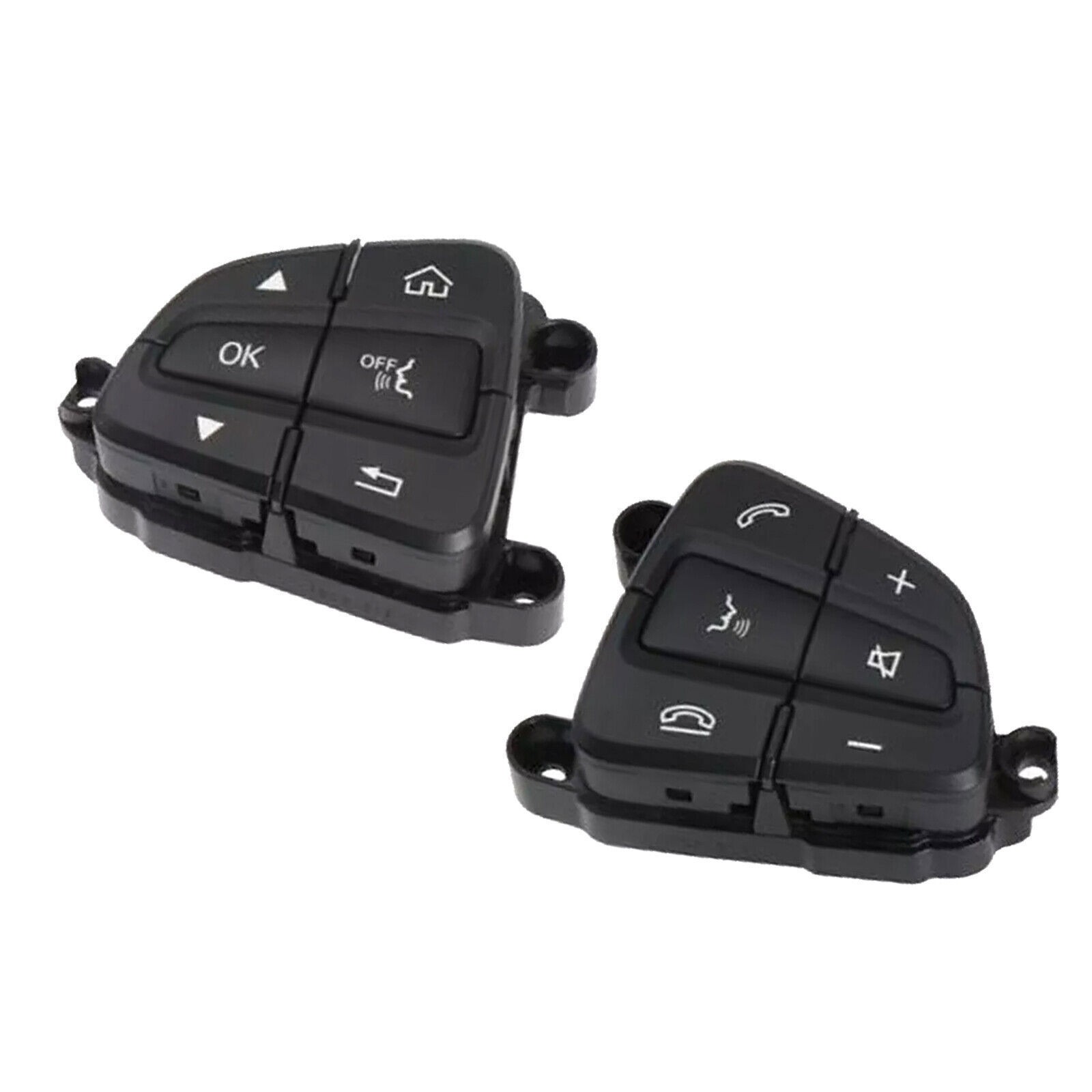 A Pair L &R Steering Wheel Cruise Control Switch Button for Benz 15-18 W205 C25T