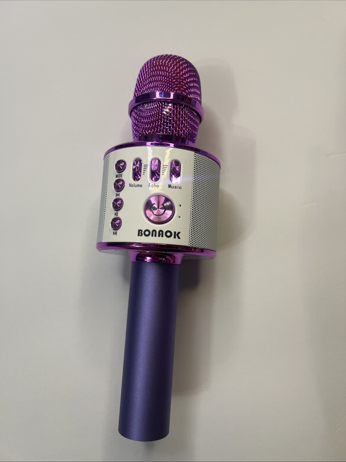 Pink Microphone  for Singing – Wireless Bluetooth Karaoke Microphone