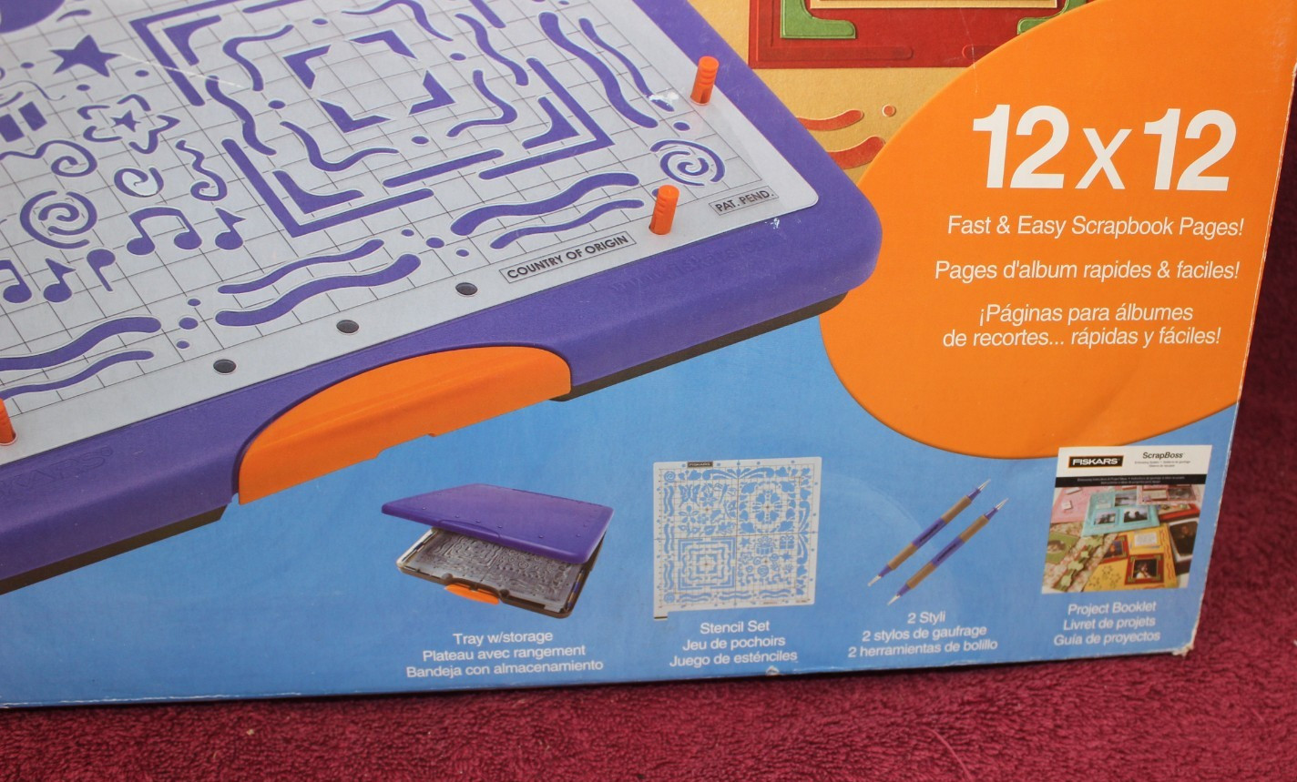 Fiskars Scrapboss Embossing System - 12x12