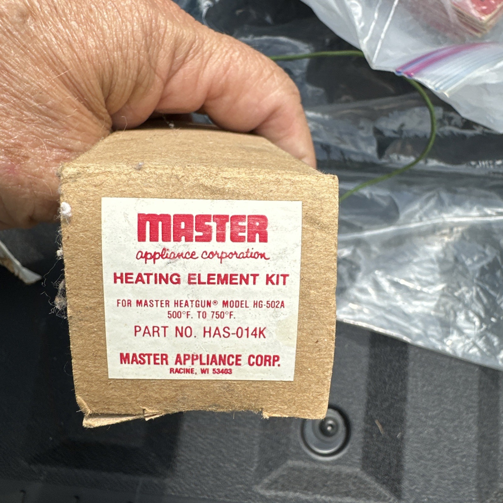 Lot of 2 NEW MASTER HEATING ELEMENT KIT part# HAS-014K