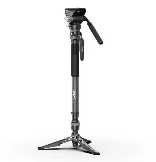 COMAN M1 M1V5 Portable Carbon Fiber Camera Monopod Lightweight Quick Released