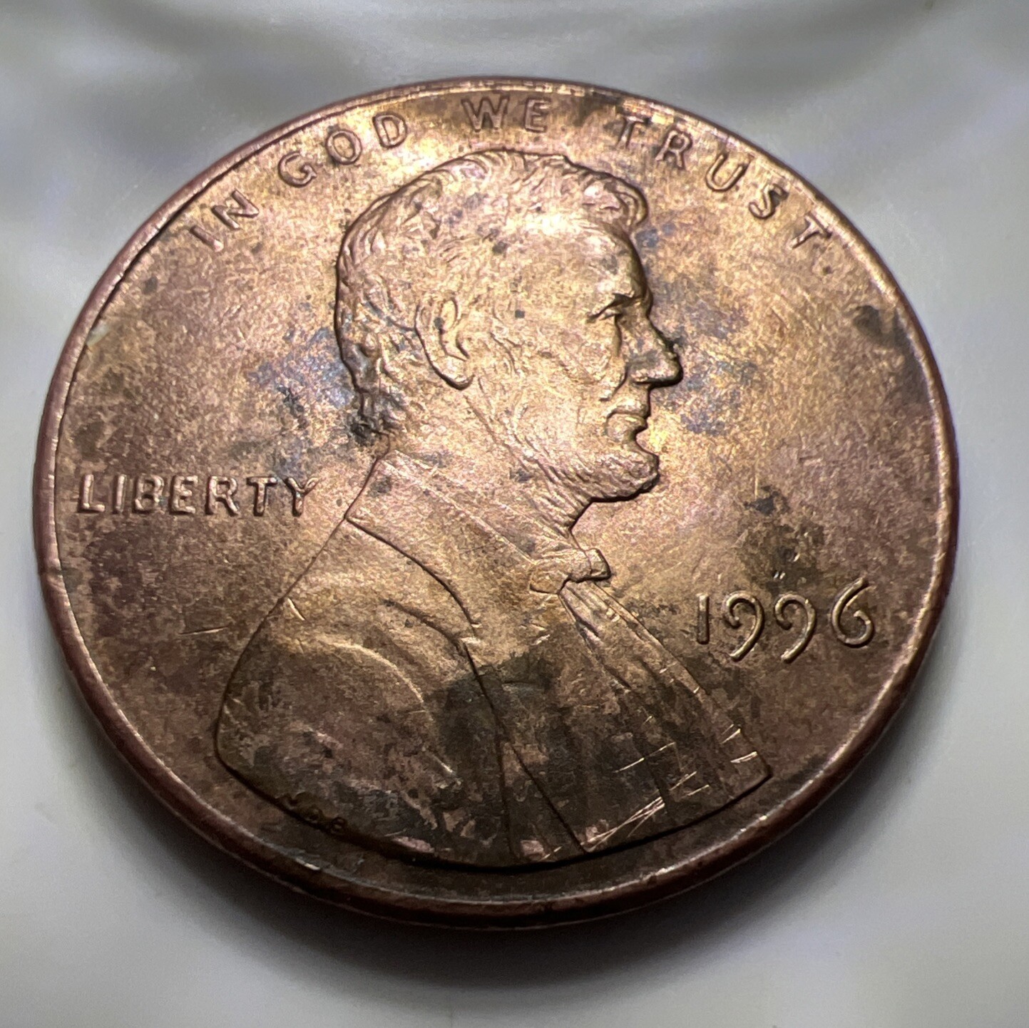 1996 Penny Die Clash, Struck Thru, Die Cracks & Chips Mint Errors!