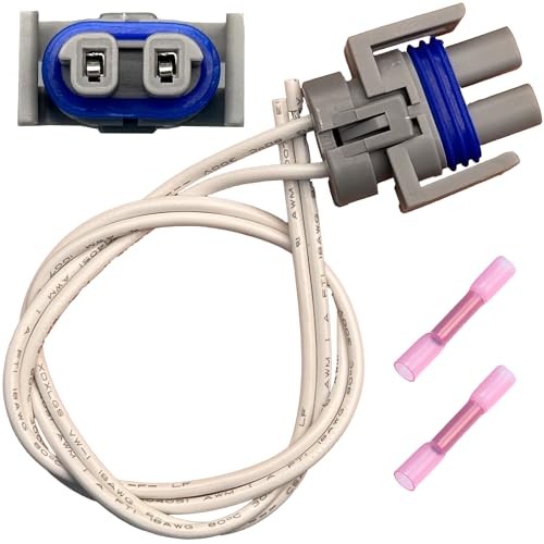 A/C Compressor Clutch Connector Wiring Harness Compatible with Acura, Buick,